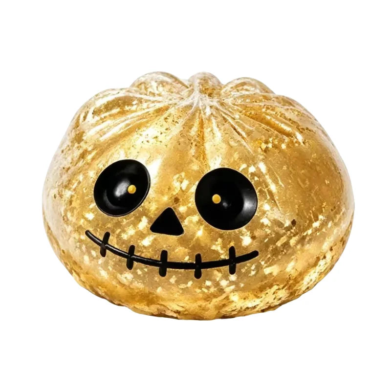 Halloween Ghost Dumpling Squishy Toy, Ghost Pumpkin Eyeball Slow Rising Stress Relief Squeeze Toy For Halloween Party