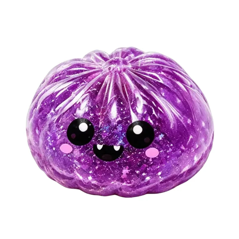 Halloween Ghost Dumpling Squishy Toy, Ghost Pumpkin Eyeball Slow Rising Stress Relief Squeeze Toy For Halloween Party