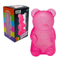 Squishy Gummy Bear Squeeze Fidget Toy Soft Jelly Slow Rising TPR Sensory Stress Relief Anti Anxiety Desk Decor Adults Party Gift
