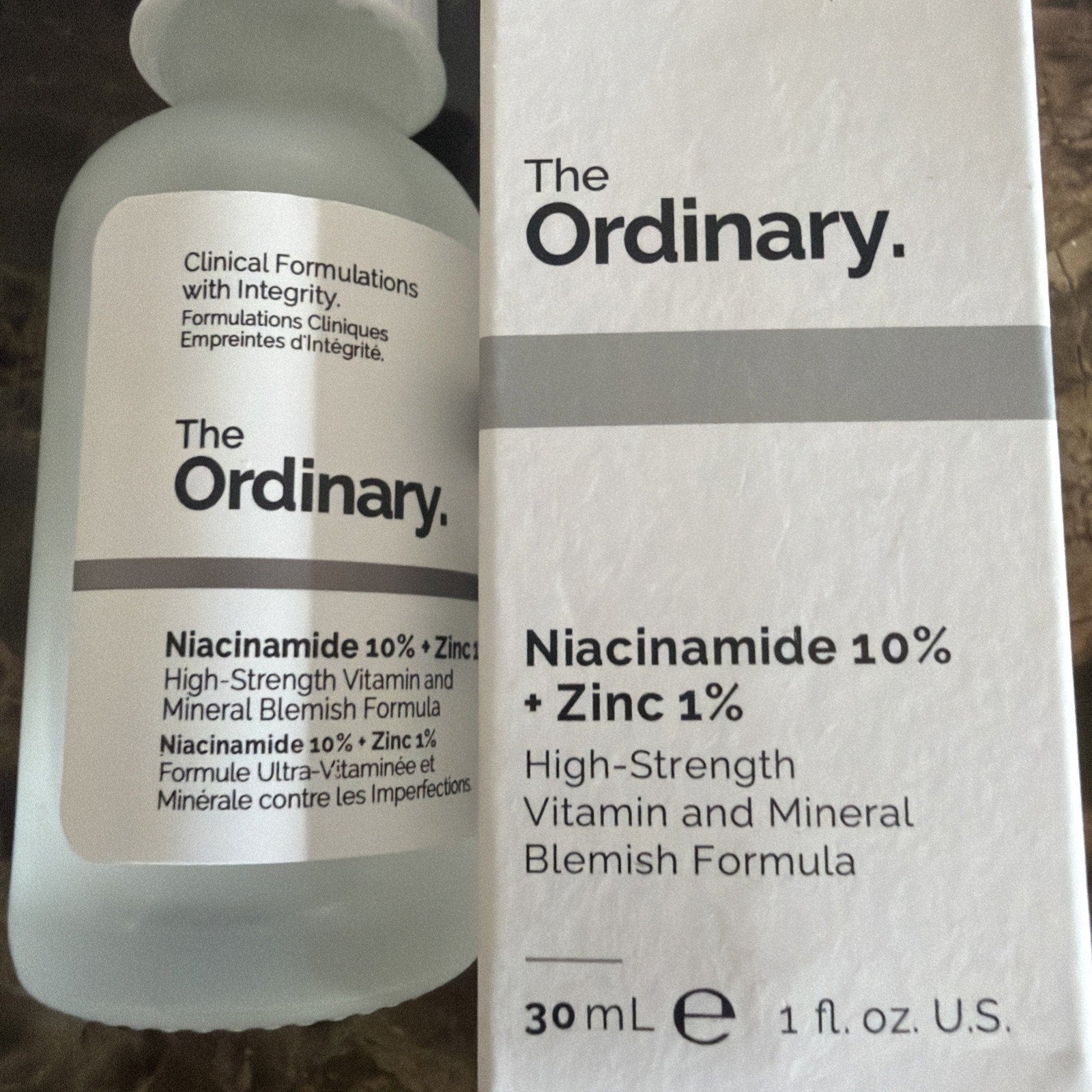 The Ordinary Niacinamide 10% + Zinc 1% Oil Control Serum, 30 mL / 1 oz, Full SZ